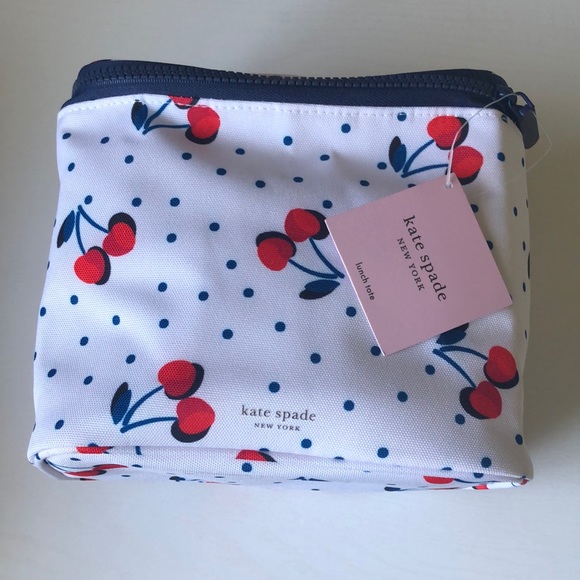 kate spade Handbags - Kate Spade New York Vintage Cherry Dot Lunch Tote (NWT)
